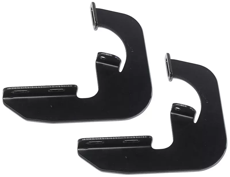 Westin 22-1905 Premier Oval Nerf Bar Mount Kit – Fits 2009–2024 RAM 1500/2500/3500 Crew Cab, Black Pair