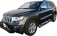 Westin 22-1905 Premier Oval Nerf Bar Mount Kit – Fits 2009–2024 RAM 1500/2500/3500 Crew Cab, Black Pair