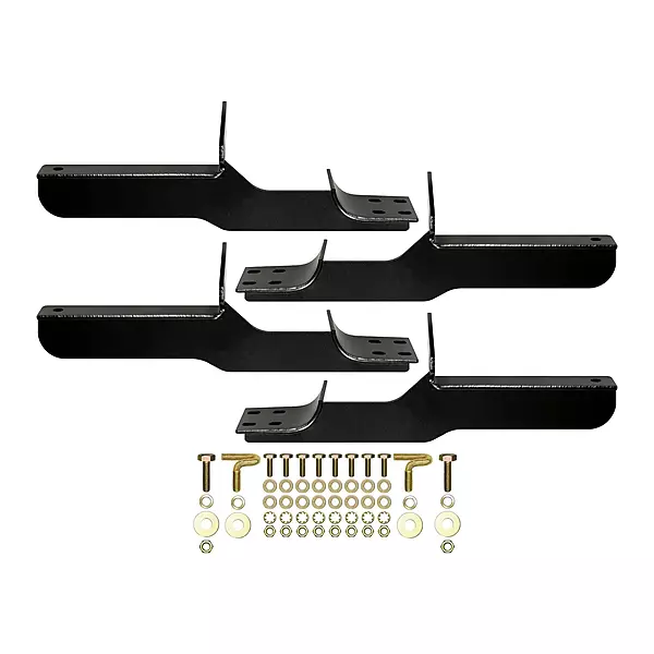 Westin 22-1985 Premier Oval Nerf Bar Mount Kit fits 2011-2017 Durango 2011-2017 Grand Cherokee Black Pair