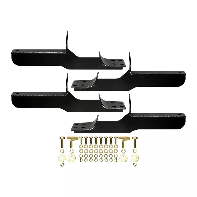 Westin 22-1985 Premier Oval Nerf Bar Mount Kit fits 2011-2017 Durango 2011-2017 Grand Cherokee Black Pair