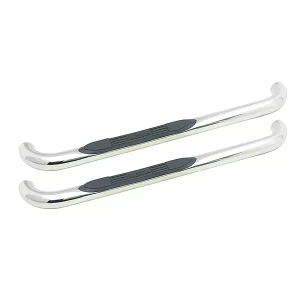 Westin 23-0500 3in E-Series Nerf Bars Polished Pair - Fits Chevy/GMC Trucks & SUVs