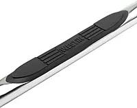Westin 23-3560 E-Series 3 Round Nerf Bars Polished Pair for Ram Trucks