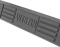 Westin 23-3560 E-Series 3 Round Nerf Bars Polished Pair for Ram Trucks
