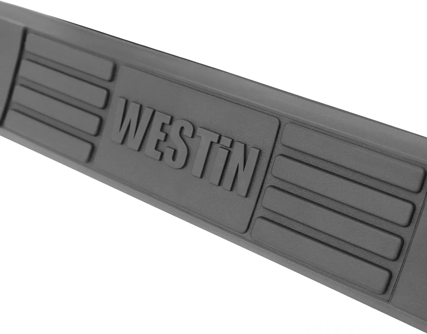 Westin 23-3935 E-Series 3 Round Nerf Bars fits 2015-2025 F-150 2017-2025 F-250 F-350 F-450 F-550 SuperCab Black Pair