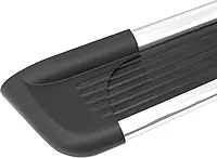 Westin 27-6140 Sure-Grip Running Boards Aluminum Brushed Pair 93 in. (Required Mounting Kit Sold Separately)