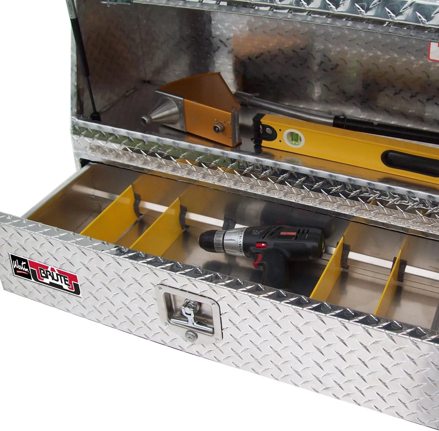 Westin 80-TBS200-48-BD Brute Contractor Topsider Tool Box with Drawers & Doors 48x13.5x21 in.
