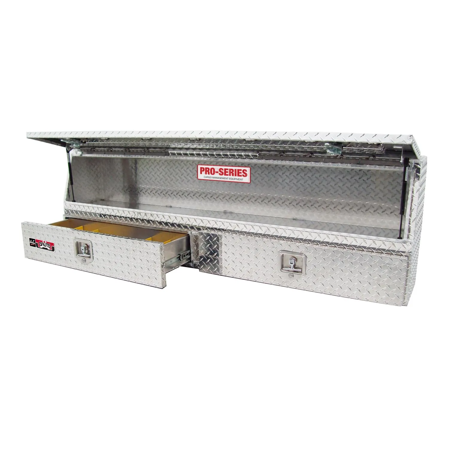 Westin 80-TBS200-72-BD Brute Contractor TopSider Tool Box with Drawers & Doors 72x13.5x21 in.