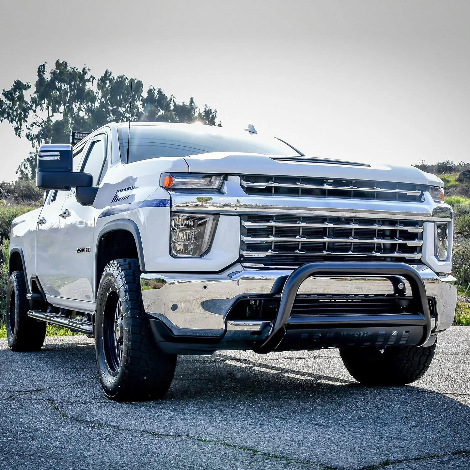 Westin 31-6025 E-Series Bull Bar fits 2020-2025 Silverado 2500 3500 Black