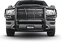 Westin 57-3975 HDX 1-Piece Grille Guard fits 2019-2024 Ram 1500 (Exc 1500 Classic) (Exc Rebel, Warlock & TRX)