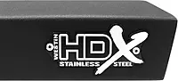 Westin 56-139352 HDX Stainless Drop Nerf Bars - Fits 2015-2025 F-150 SuperCab & 2017-2025 F-Series, Textured Black (Pair)