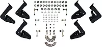 Westin 56-139352 HDX Stainless Drop Nerf Bars - Fits 2015-2025 F-150 SuperCab & 2017-2025 F-Series, Textured Black (Pair)
