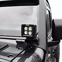 Westin 62-41085 Pillar LED Light Mount Bracket fits 2018-2025 Wrangler JL 2020-2025 Gladiator (Exc Mohave & Rubicon 392) (Exc 4xe)