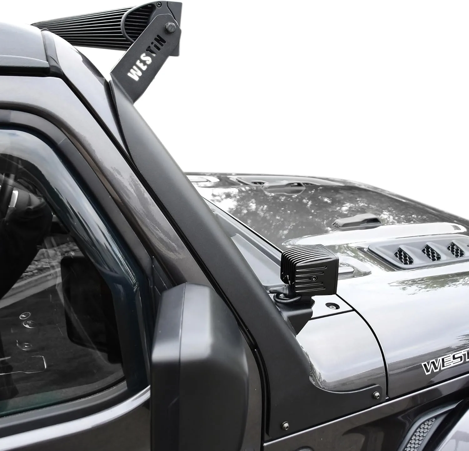 Westin 62-41085 Pillar LED Light Mount Bracket fits 2018-2025 Wrangler JL 2020-2025 Gladiator (Exc Mohave & Rubicon 392) (Exc 4xe)