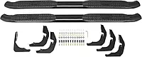 Westin PRO TRAXX 4 Nerf Bars - Black - Fits 2007-2013 Silverado/Sierra Crew Cab (Pair)