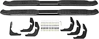 Westin 21-23525 PRO TRAXX 4 Oval Nerf Bars fits 2009-2014 F150 SuperCrew Black Pair