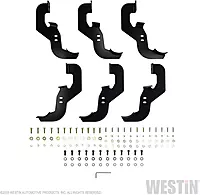 Westin 21-24130 PRO TRAXX 4 Oval Nerf Bars fits 2019-2025 Silverado Sierra 1500 2020-2025 Silverado Sierra 2500 3500 Crew Cab (Exc 2019 Silverado LD/Sierra 1500 Limited) Polished Pair