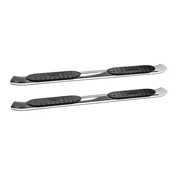 Westin 21-53940 PRO TRAXX 5 Oval Nerf Bars fits 2015-2025 F-150 2022-2025 F-150 Lightning 2017-2025 F-250 F-350 F-450 F-550 Crew Cab Polished Pair