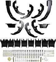 Westin PRO TRAXX 5 Nerf Bars for 2019-2025 Silverado/Sierra 1500 Double Cab 6.5' Bed, Black (Pair)