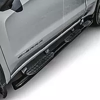 Westin PRO TRAXX 5 Nerf Bars for 2019-2025 Silverado/Sierra 1500 Double Cab 6.5' Bed, Black (Pair)