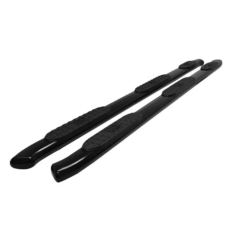 WESTIN 21-534325 PRO TRAXX 5 Oval Wheel to Wheel Nerf Bars fits 2009-2018 Ram 1500 2019-2024 1500 Classic 2010-2025 Ram 2500 3500 Crew Cab 6'5" Bed Black Pair