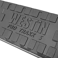 WESTIN 21-534325 PRO TRAXX 5 Oval Wheel to Wheel Nerf Bars fits 2009-2018 Ram 1500 2019-2024 1500 Classic 2010-2025 Ram 2500 3500 Crew Cab 6'5" Bed Black Pair