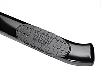 WESTIN 21-534325 PRO TRAXX 5 Oval Wheel to Wheel Nerf Bars fits 2009-2018 Ram 1500 2019-2024 1500 Classic 2010-2025 Ram 2500 3500 Crew Cab 6'5" Bed Black Pair