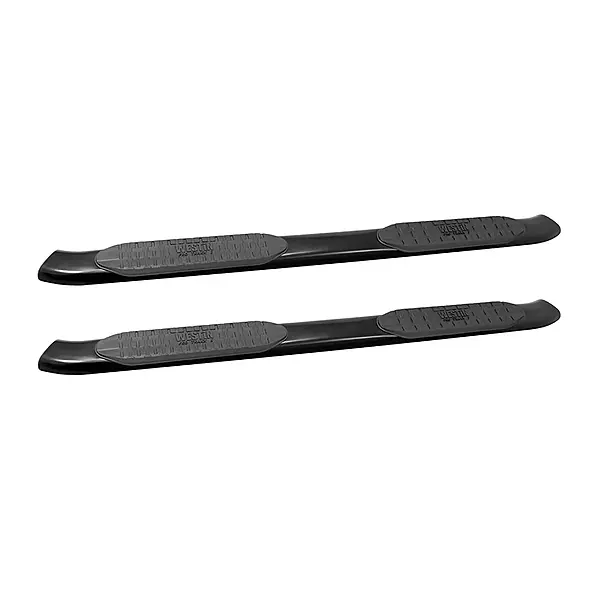 Westin 21-53935 PRO TRAXX 5 Oval Nerf Bars fits 2015-2025 F-150 2017-2025 F-250 F-350 F-450 F-550 SuperCab Black Pair