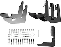 Westin 21-53935 PRO TRAXX 5 Oval Nerf Bars fits 2015-2025 F-150 2017-2025 F-250 F-350 F-450 F-550 SuperCab Black Pair