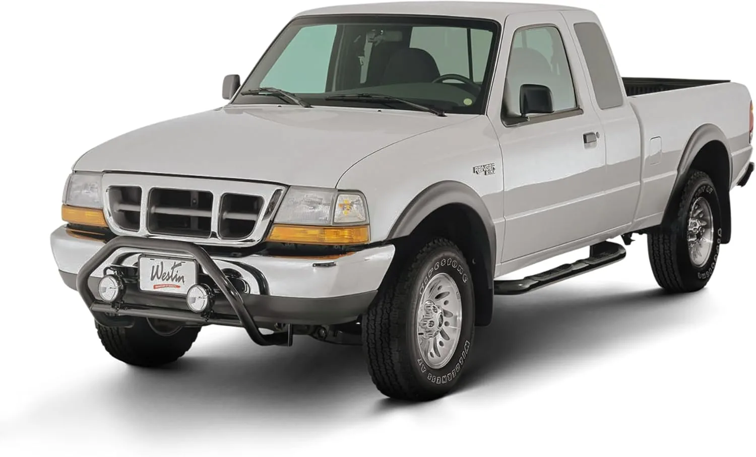 Westin 30-0005 Safari Universal Bull Bar 14.75 in. Mounting Depth Black