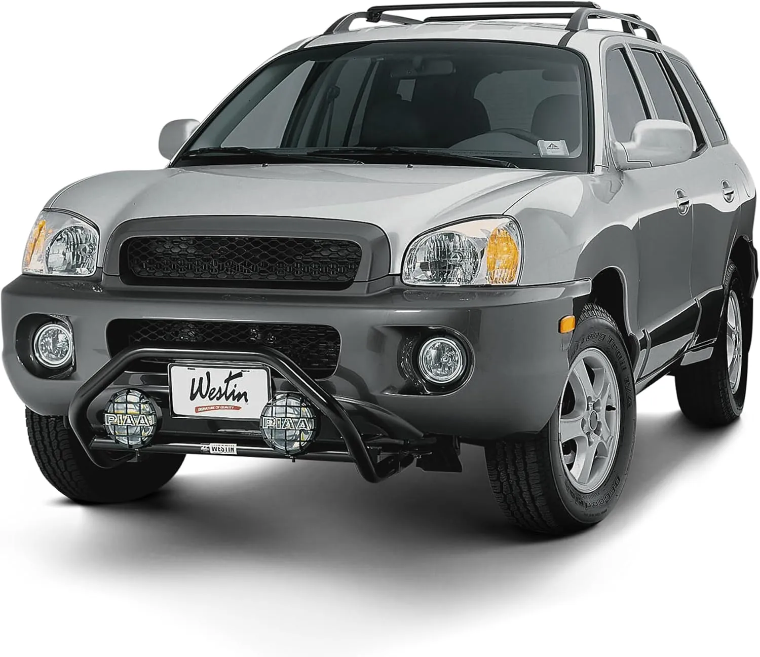 Westin 30-0005 Safari Universal Bull Bar 14.75 in. Mounting Depth Black
