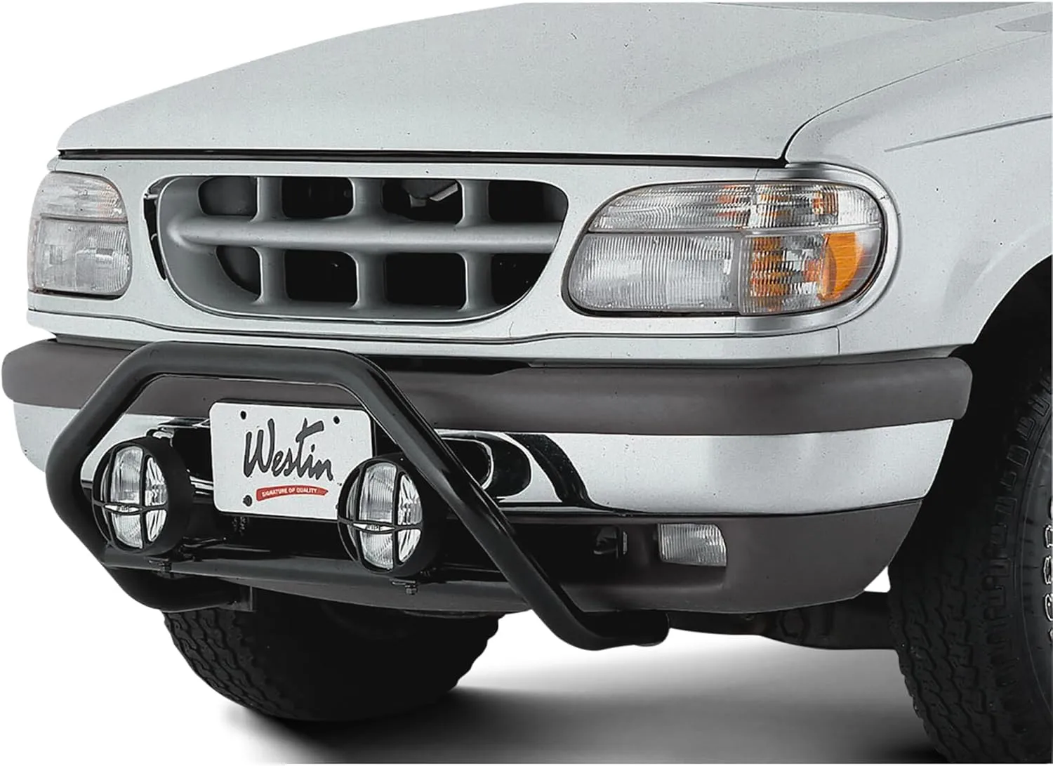 Westin 30-0005 Safari Universal Bull Bar 14.75 in. Mounting Depth Black
