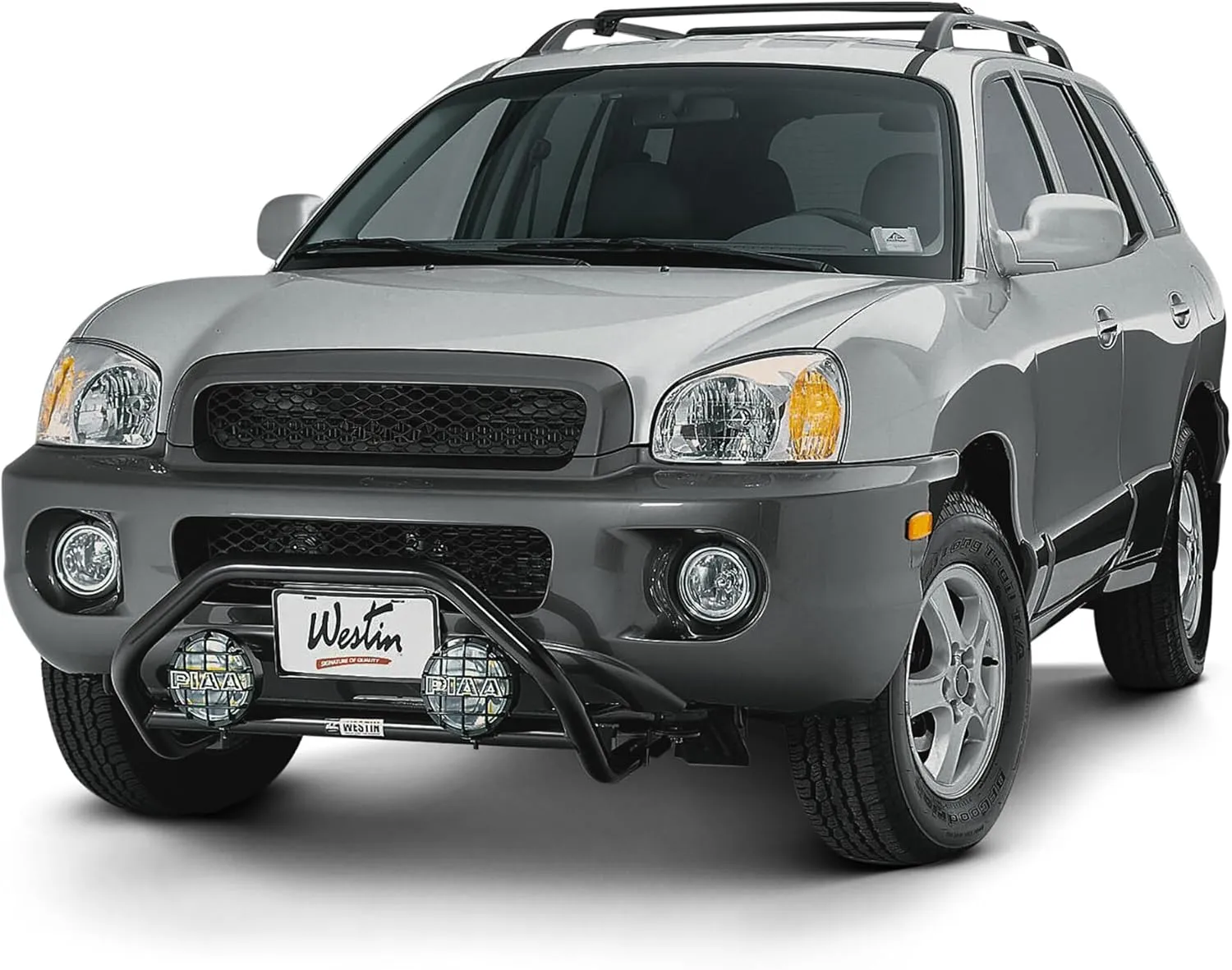 Westin 30-0005 Safari Universal Bull Bar 14.75 in. Mounting Depth Black