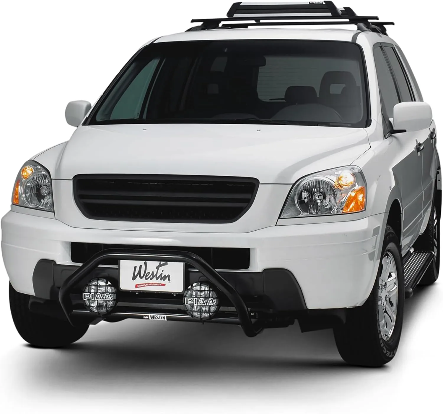 Westin 30-0005 Safari Universal Bull Bar 14.75 in. Mounting Depth Black