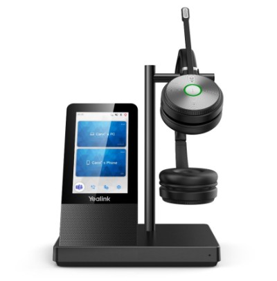 Yealink WH66 wireless headset Dual Ear headset