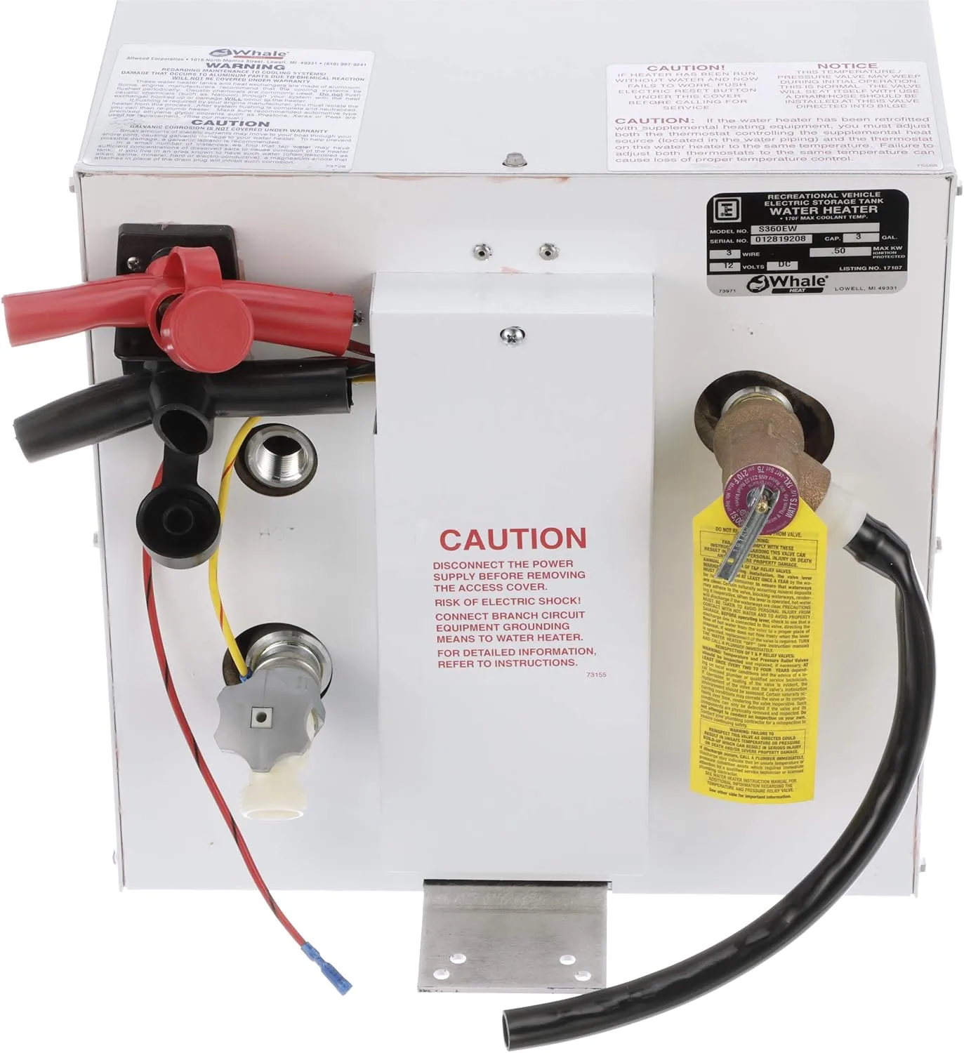 WHALE Seaward Marine & RV Hot Water Heaters