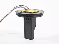 Whale GT0810B Gray Waste Tank, 2.1-Gal. (8 Liters) Capacity, Sealed Electronics, 1 Sensor, Works with 12V or 24V Pump
