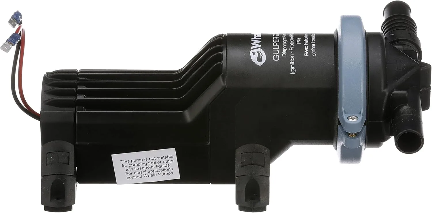 WHALE Gulper 220 Graywater Pump for Boats & RVs