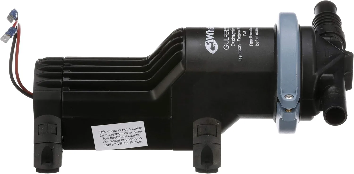 WHALE Gulper 220 Graywater Pump for Boats & RVs