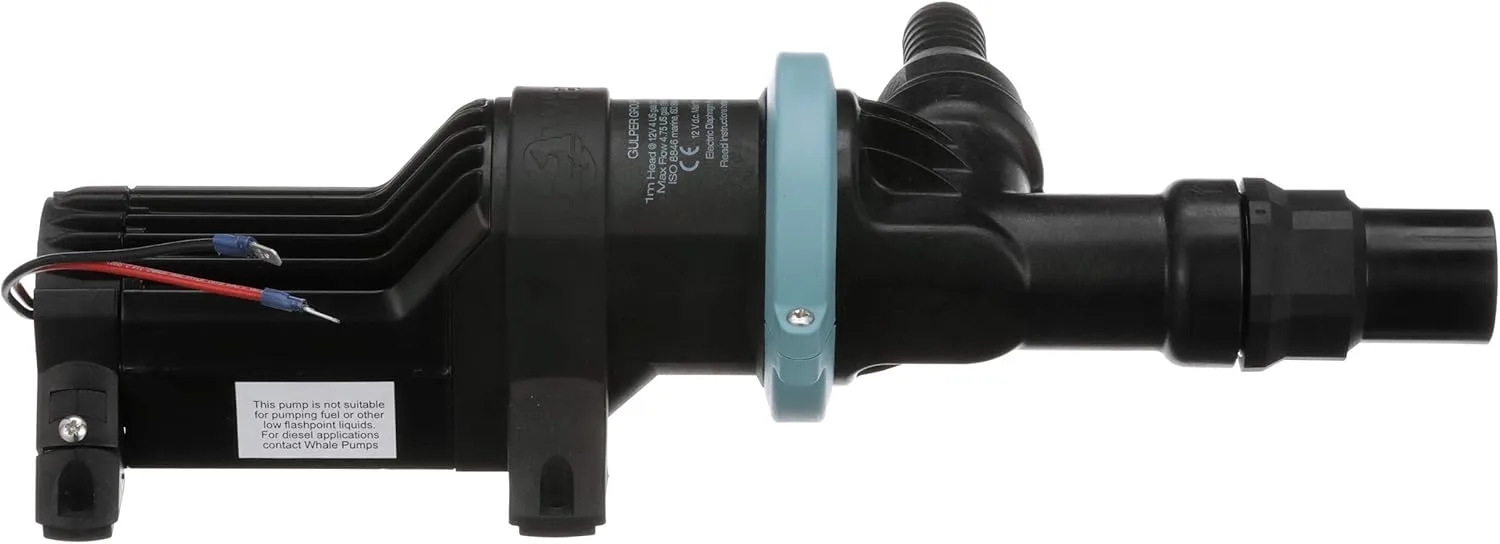 WHALE Gulper Grouper 12V Fishbox/Waste Pump