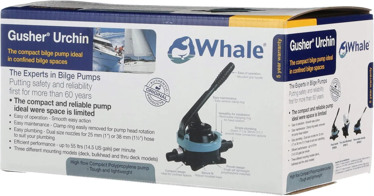 WHALE Gusher Urchin Manual Bilge Pump