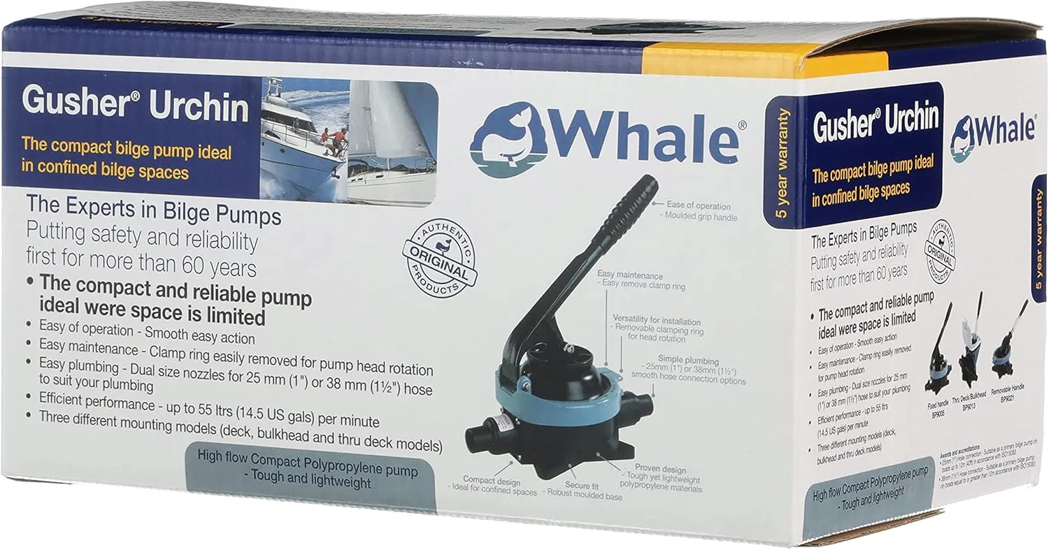 WHALE Gusher Urchin Manual Bilge Pump