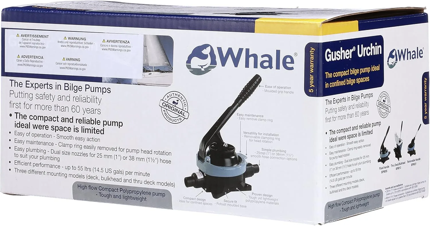 WHALE Gusher Urchin Manual Bilge Pump