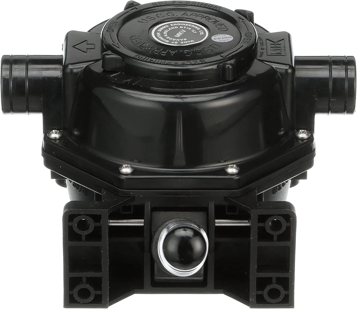 BP0510 Mk5 Universal Pump, Manual Bilge Pump, Up to 17.5 GPM Flow Rate Possible, 1 ½-Inch Hose Connections