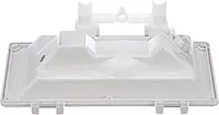 RT2658 Swim ‘n’ Rinse Transom Shower, Hot and Cold Water, Lockable Hinged Cover, White ABS Housing, 7-Foot Hose