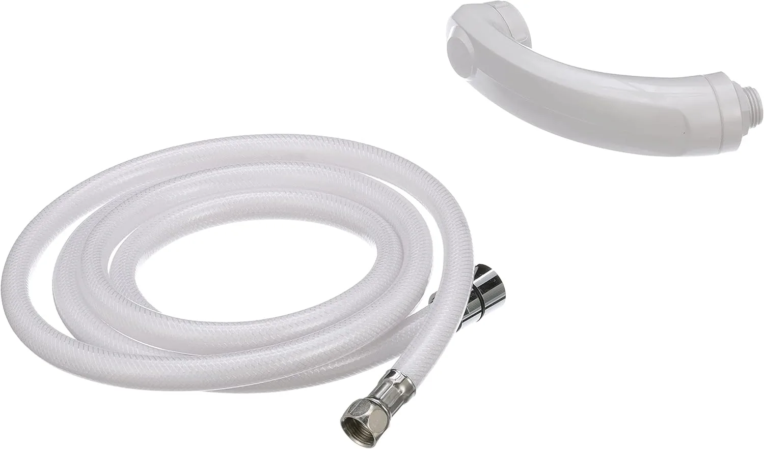 RT2658 Swim ‘n’ Rinse Transom Shower, Hot and Cold Water, Lockable Hinged Cover, White ABS Housing, 7-Foot Hose