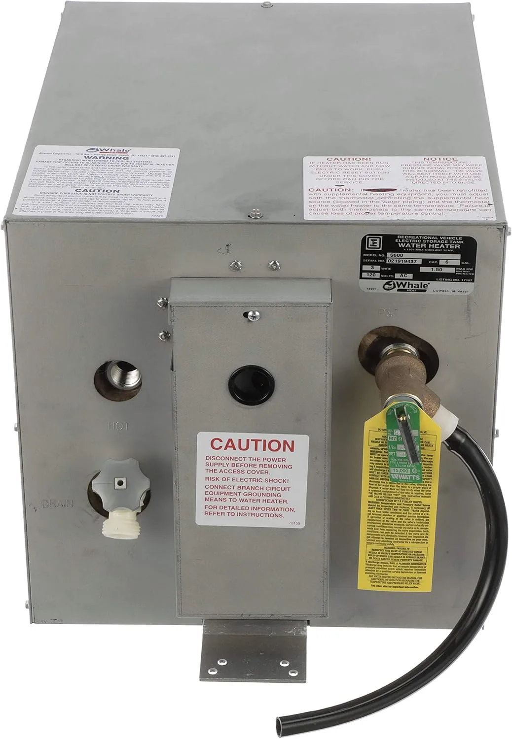 WHALE Seaward Marine & RV Hot Water Heaters