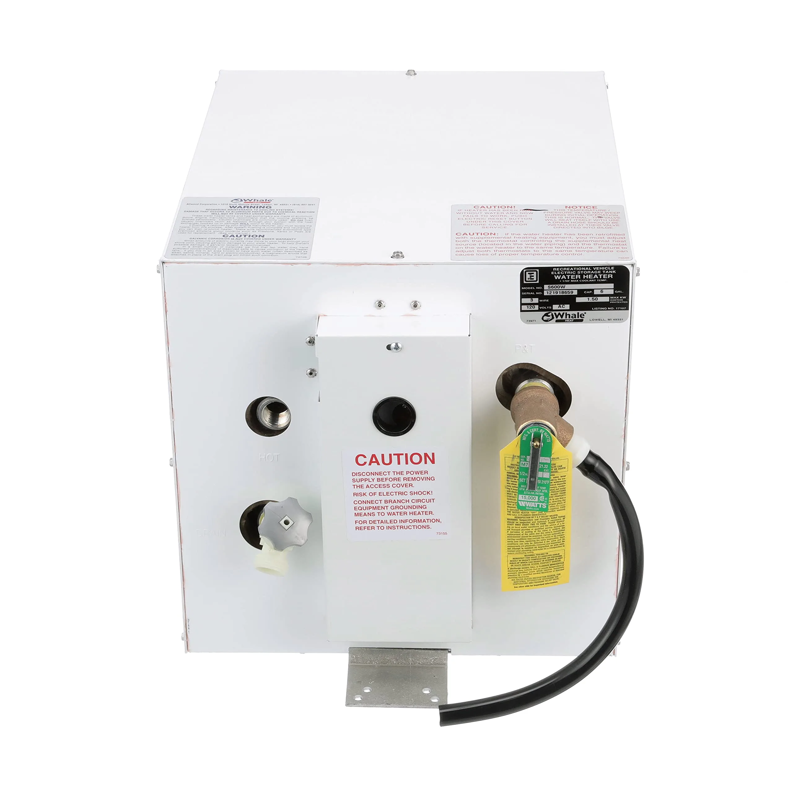 WHALE Seaward Marine & RV Hot Water Heaters