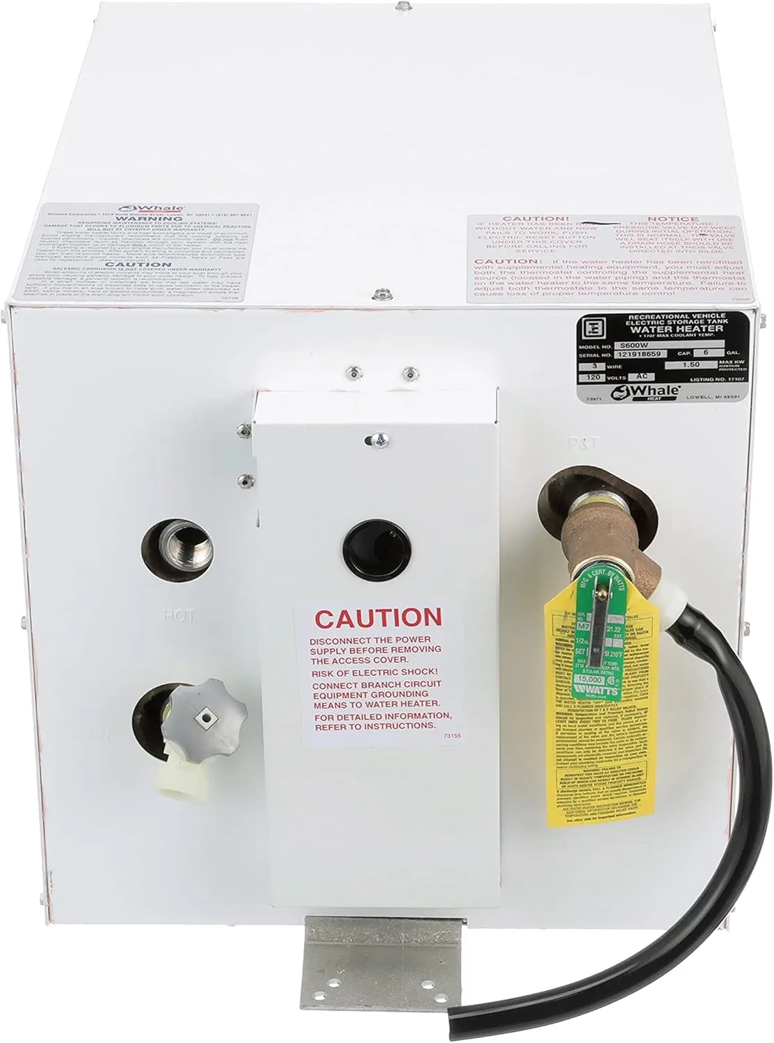 WHALE Seaward Marine & RV Hot Water Heaters