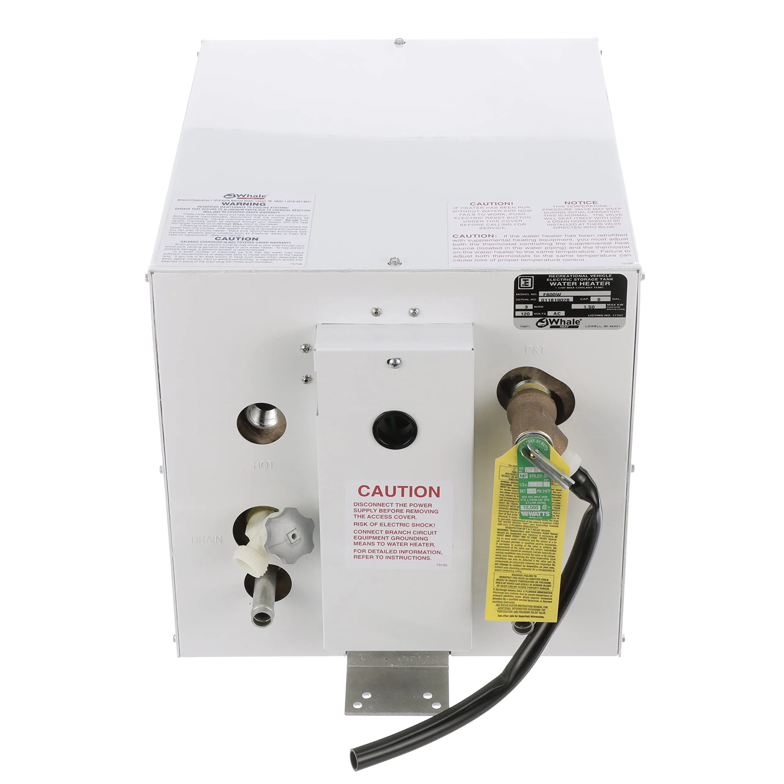 WHALE Seaward Marine & RV Hot Water Heaters
