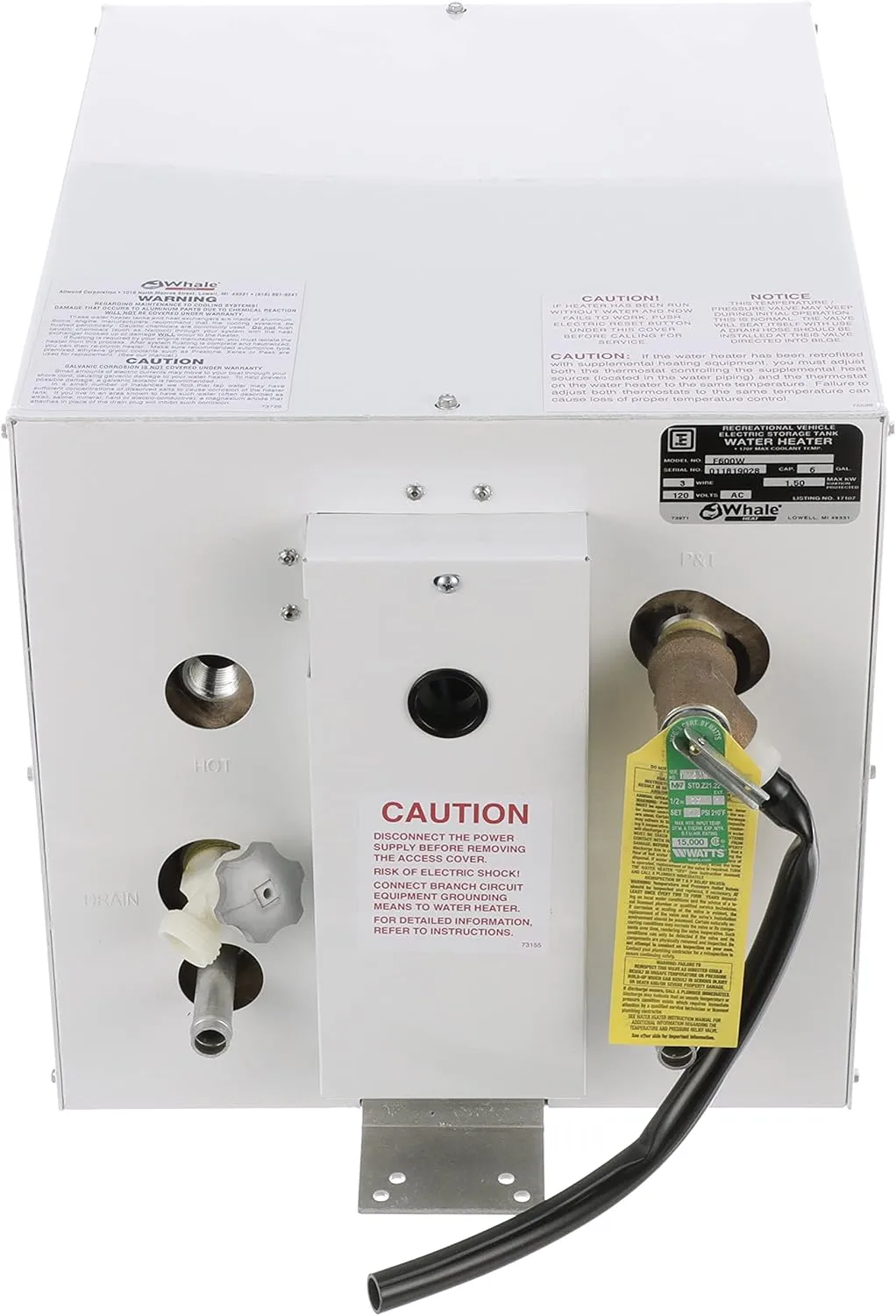 WHALE Seaward Marine & RV Hot Water Heaters